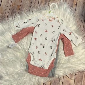 NWT 3 piece penguin outfit